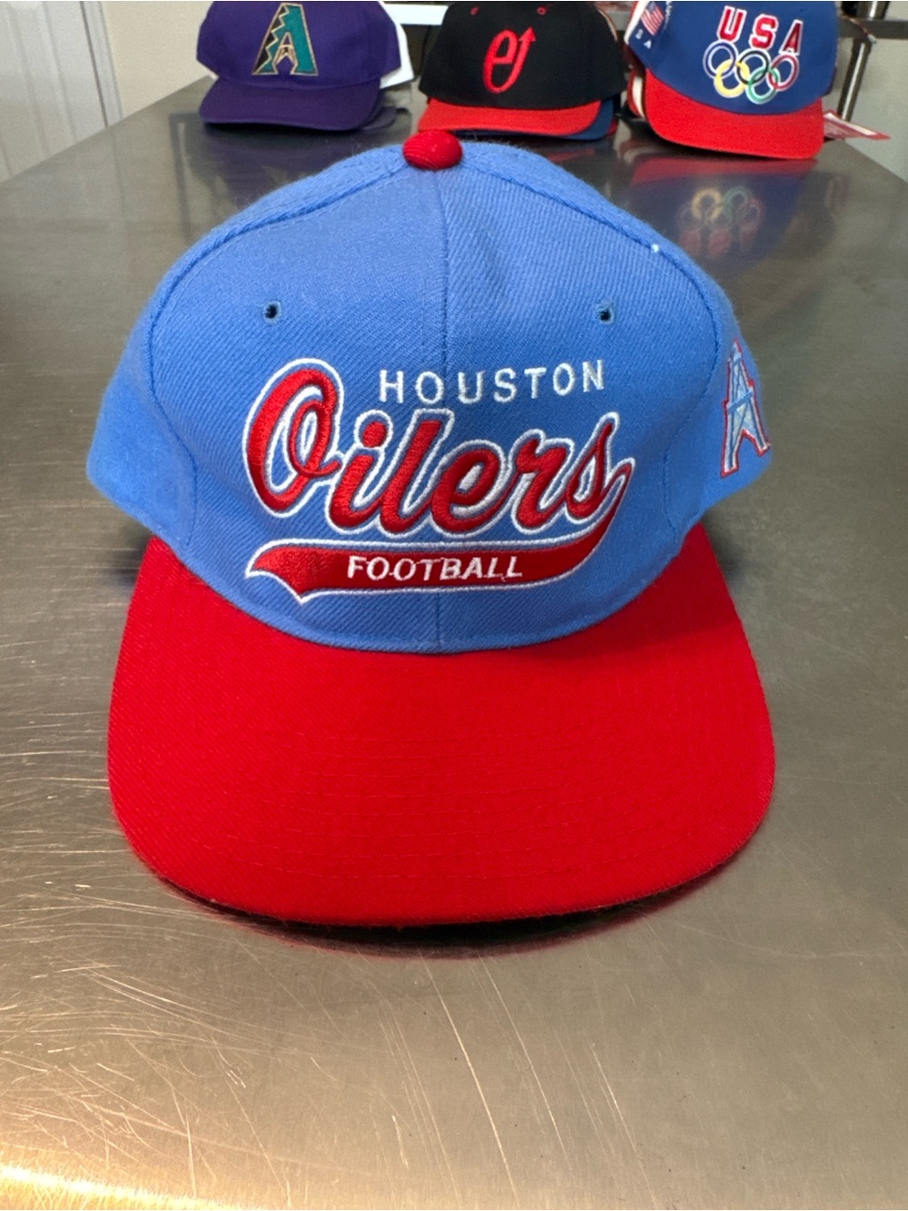 Vintage Houston Oilers NFL Starter snapback cap
